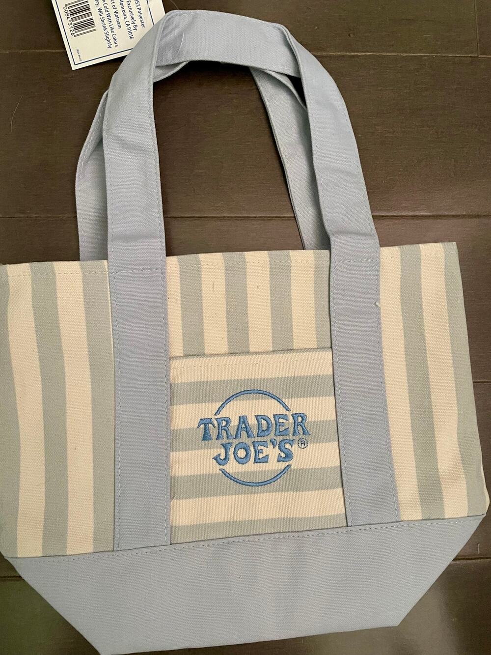 Blue Trader Joe's 2026 Summer Mini Tote Exclusive
